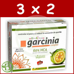 Pack 3x2 Garcinia Complex 60 Cápsulas Pinisan