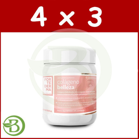 Pack 4x3 Colágeno Belleza 350Gr. Herbora