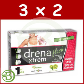 Pack 3x2 Drenaxtrem Flash 15 Sobres Pinisan