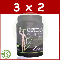 Pack 3x2 Osteo Complex 120 Comprimidos Soria Natural