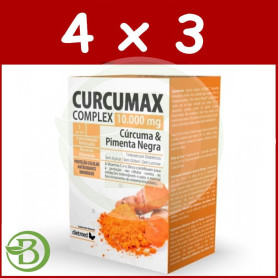 Pack 4x3 Curcumega Complex 60 Cápsulas Dietmed