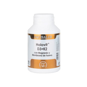 Holovit D3+K2+Mg y Membrana De Huevo 180Capsulas Equisalud