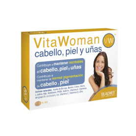 Vitawoman Cabello, Piel, Uñas 30 Comprimidos Eladiet