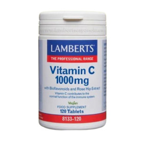 Vitamina C 1000Mg Bioflavonoides 120 Tabletas Lamberts