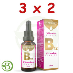 Pack 3x2 Vitamina B12 30Ml Marnys