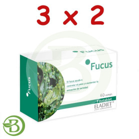 Pack 3x2 Fucus 60 Comprimidos Eladiet