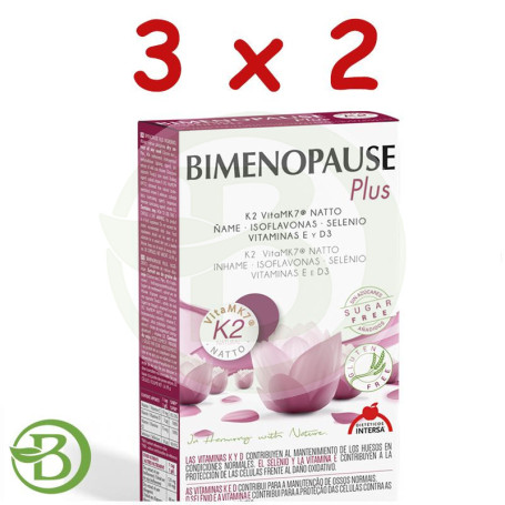 Pack 3x2 Bimenopausa 30 Cápsulas Intersa