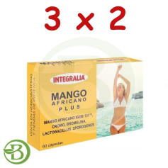 Pack 3x2 Mango Africano Plus 60 Cápsulas Integralia