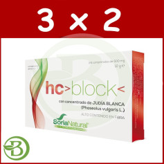 Pack 3x2 HC Block 24 Comprimidos Soria Natural