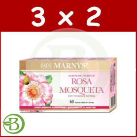 Pack 3x2 Rosa Mosqueta Perlas Marnys