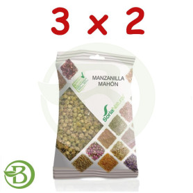 Pack 3x2 Manzanilla Mahón Bolsa 50Gr. Soria Natural