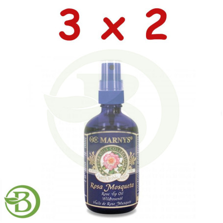 Pack 3x2 Aceite Rosa Mosqueta Spray 100Ml. Marnys