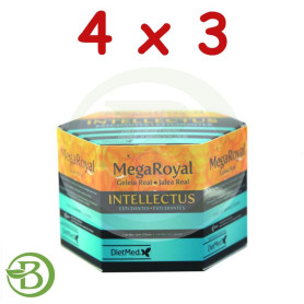 Pack 4x3 Megaroyal Intellectus 20 Ampollas Dietmed
