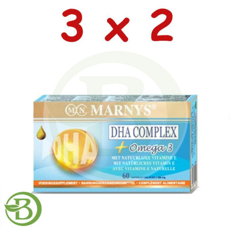 Pack 3x2 DHA Complex Marnys