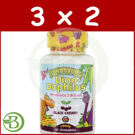 Pack 3x2 Dinodophilus 60 Comprimidos Kal