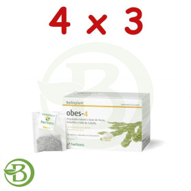 Pack 4x3 Herboplant Obes-4 20 Filtros Herbora