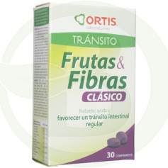 Frutas y Fibras Clásico 30 Comprimidos Ortis