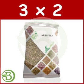 Pack 3x2 Arenaria Bolsa 35Gr. Soria Natural