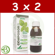 Pack 3x2 Composor 22 Jaquesan Complex 100Ml. Soria Natural