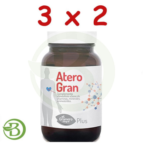 Pack 3x2 Aterogran Plus 270 Cápsulas Granero