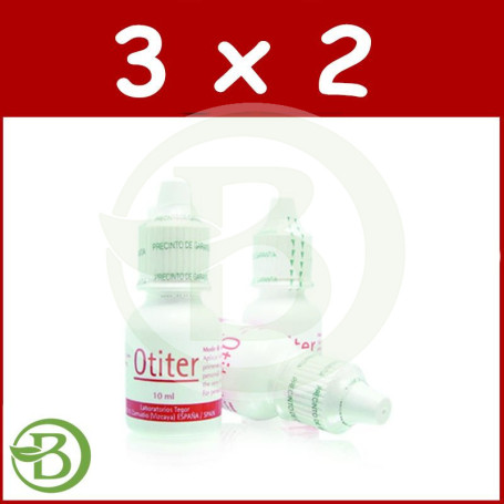 Pack 3x2 Otiter 10Ml. Gotero Tegor