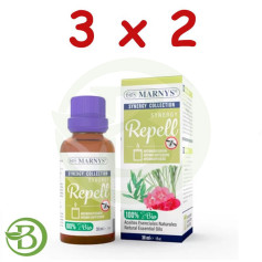 Pack 3x2 Synergy Repell 30Ml. Marnys