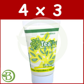 Pack 4x3 Crema De Árbol del Té 40Ml. Eladiet