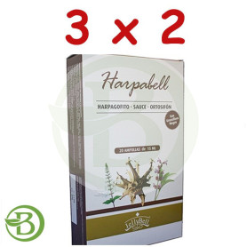 Pack 3x2 Harpabell 20 Ampollas Jellybell