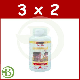 Pack 3x2 Aceite de Perilla BIO 120 Perlas Intersa