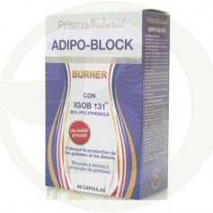 Adipo Block Burner 60 Cápsulas Mango Africano Prisma Natural