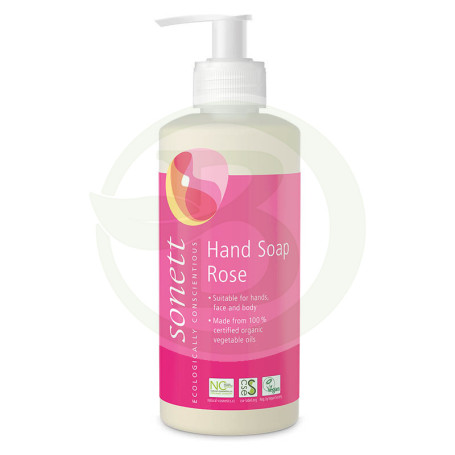 Jabón Manos Rosa, Dispensador 300Ml Sonett