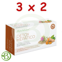 Pack 3x2 Detox Hepatico 30 Caps. Phytoadvance