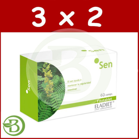 Pack 3x2 Sen 60 Comprimidos Eladiet