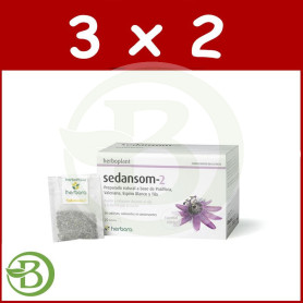 Pack 3x2 Herboplant Sedansom-2 20 Filtros Herbora