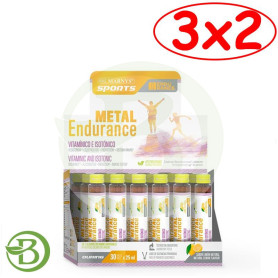 Pack 3x2 Metal Endurance 30x25Ml. Marnys Sport
