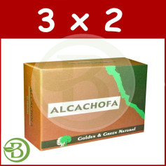 Pack 3x2 Alcachofa Golden Green 60 Cápsulas