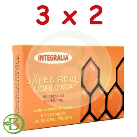 Pack 3x2 Jalea Real Liofilizada Integralia