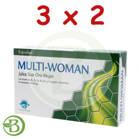 Pack 3x2 Jalea Multi Woman 20 Viales Espadiet