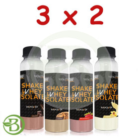 Pack 3x2 Shake Whey Isolated Cookies Innpower