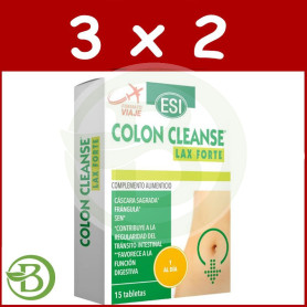 Pack 3x2 Colon Cleanse Lax Forte 15 Tabletas Esi