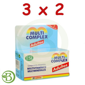 Pack 3x2 Multi Complex Adultos 30 Comprimidos Esi