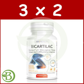 Pack 3x2 Bicartilac 100 Capsulas Intersa Labs