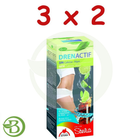 Pack 3x2 Dren Actif Sin 500Ml. Intersa