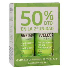 Duplo Desodorante Citrus Roll-On 50% Weleda