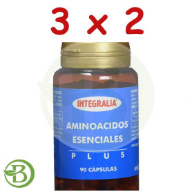 Pack 3x2 Aminoacidos Esenciales Plus 90 Cap Integralia