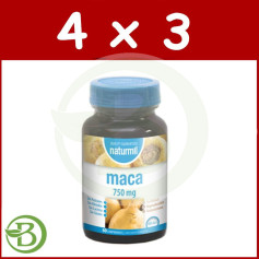 Pack 4x3 Maca 60 Comprimidos Naturmil
