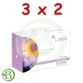 Pack 3x2 Lotus 60 Comprimidos Eladiet
