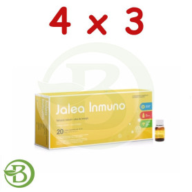 Pack 4x3 Jalea Inmuno 20 Viales Herbora