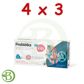 Pack 4x3 Probiotics Infantil 7 Viales Herbora