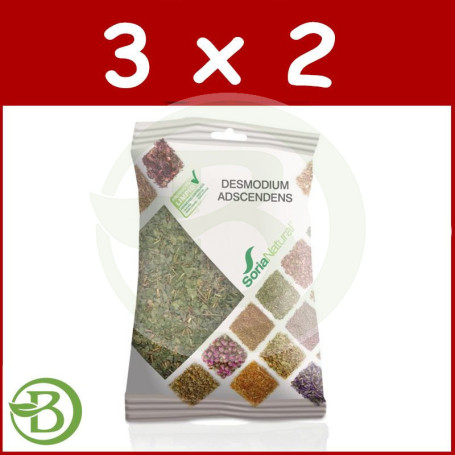 Pack 3x2 Desmodium Adscendens Bolsa 40Gr. Soria Natural